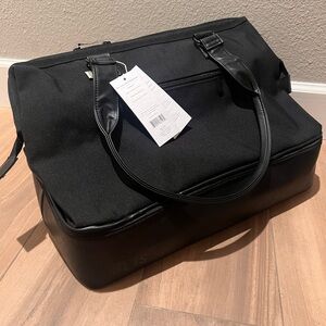 BEIS The Convertible Weekender in Black (New)